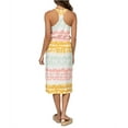 thumbnail image 2 of Hurley Womens Lo Racerback Midi Dress, Multicoloured, Medium, 2 of 2