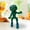 Green b, variant on sruoe Halloween Ornaments, Halloween Printing Pumpkin Man In-the-dark Coloured Crafts Ornaments Gifts, Halloween Decorations Prop Party Holiday Decor