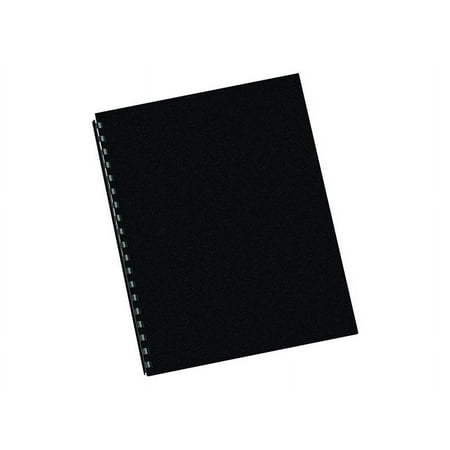 Fellowes binding covers 25pk futura black