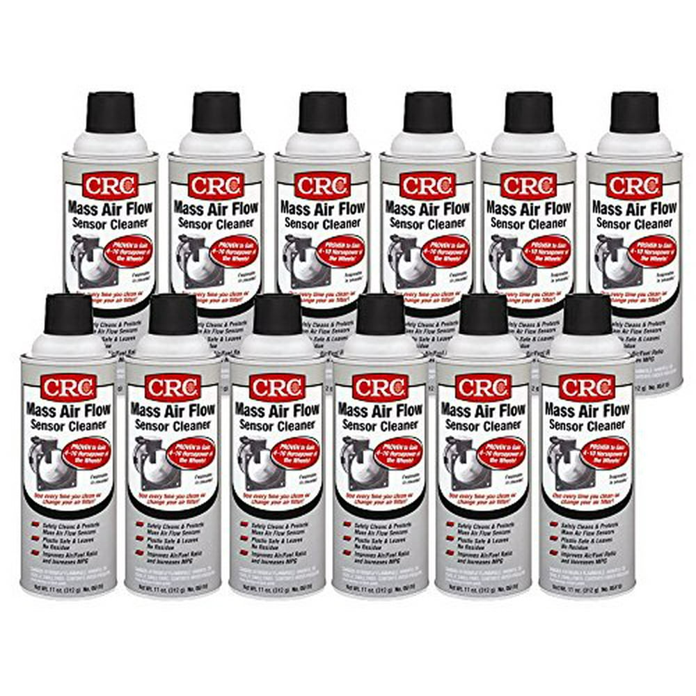 CRC Mass Air Flow Sensor Cleaner (11 oz.) - (Case of 12) - Walmart.com ...