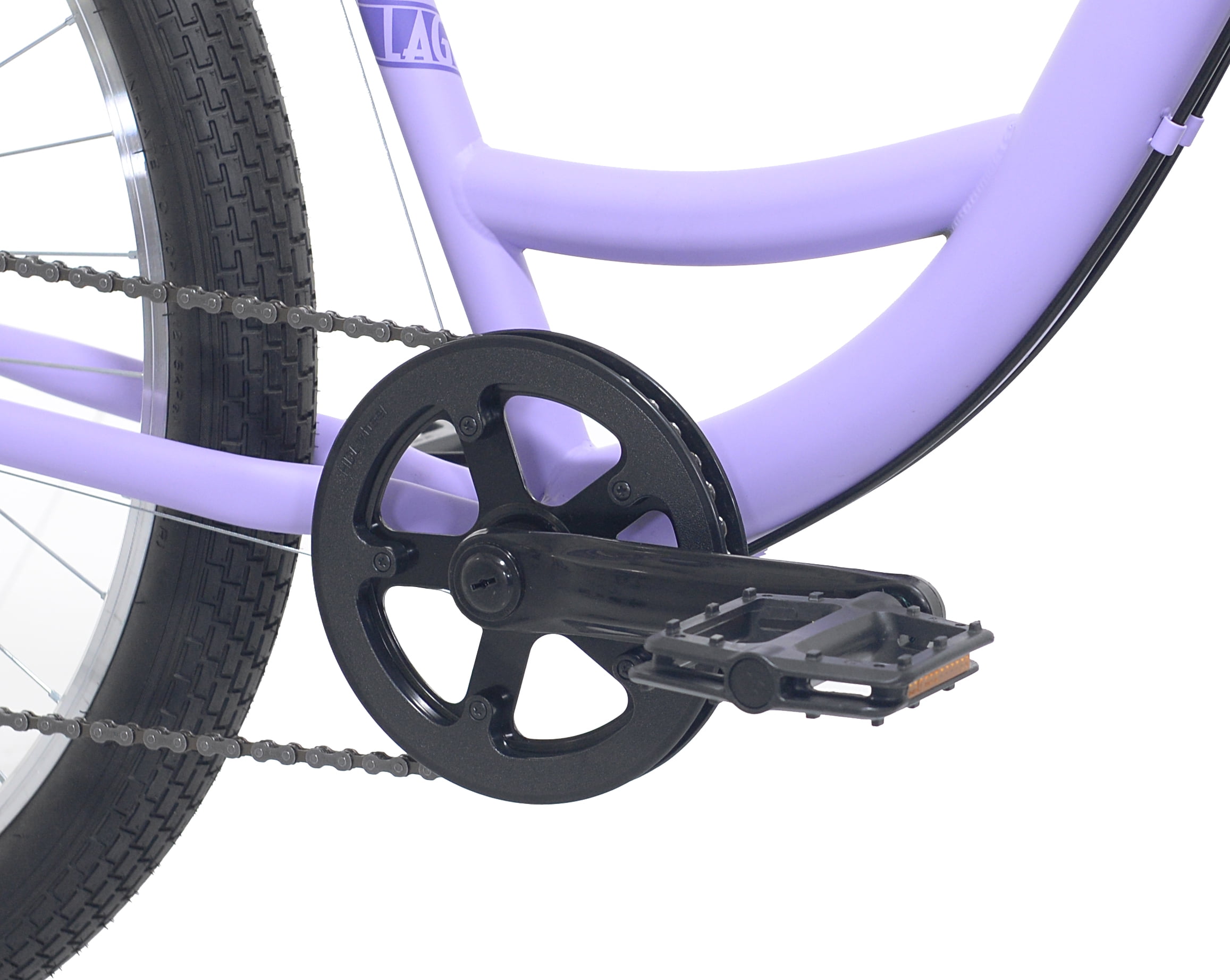 Concord 27.5" Laguna Comfort Bike, 27.5" Wheels, Fits Teen & Adult Riders 5'4"-6'2", Unisex, Purple, Online Only