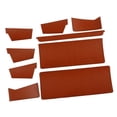 thumbnail image 5 of Billfold Kit DIY Leather Wallet Kits for Men Women Unfinished Sewing Material with Stitching Holes Orange, 5 of 10