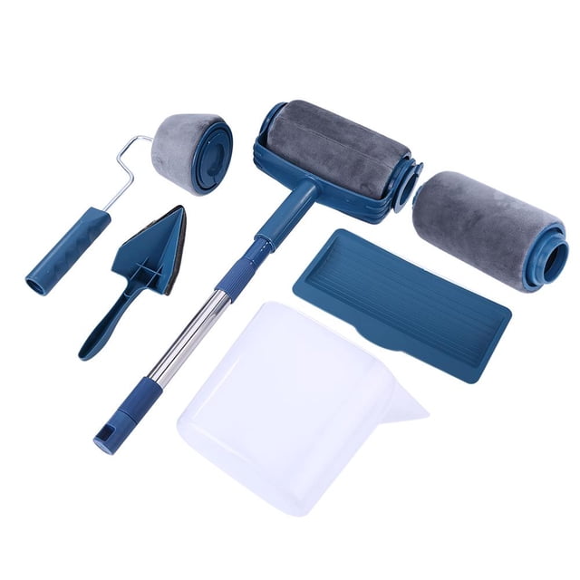 Paint Runner Pro Roller Juego Pinceles Pintura DIY Herramientas Pared (7 Piezas)