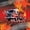 Red Black, variant on Castle Fairy Graffiti Fire Truck Twin Bedding Sets 7-Piece for Boys, Flame Splash Print Bedding Comforter Set for Bedroom, Red Black,Black Reversible