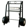 thumbnail image 4 of Furniture of America Daiton Novelty Metal Black Race Car Kids Desk and Stool Set, 4 of 8