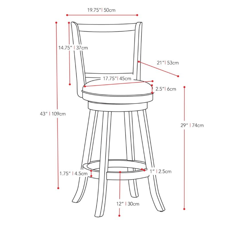 Bar Stool Dwg