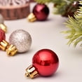 thumbnail image 6 of Christmas Ornaments Christmas Balls, Christmas Tree Hanging Balls, Shatterproof Plastic Christmas Decoration Balls, Holiday Party Decoration Balls 1.2 Inches (3 Cm/99), 6 of 10