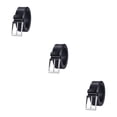 thumbnail image 1 of Qarigey Jeans Belt For Men - Versatilidad confiable Fabricado con cuero de vaca Durable Mens Belts Amplia aplicación black3.5cm 120cm Type1 NO1, 1 of 6