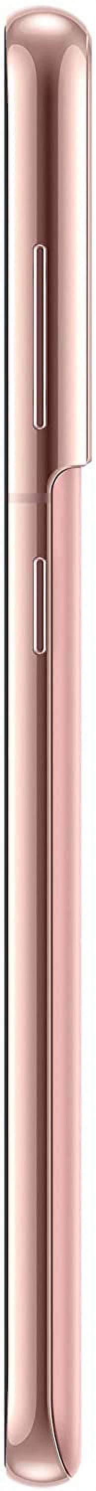 Restored Samsung Galaxy S21 5G G991U (Fully Unlocked) 128GB Phantom Pink with Screen Protector (Refurbished)