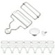 thumbnail image 1 of Uxcell 8 Set Hebillas de Overoles de Metal, Clips de Tirantes de 1-3/4", Reemplazo de Hebilla Ajustable con Deslizadores y Botones para Pantalones de Peto, Jeans y Tirantes, Plata, 1 of 6