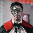 thumbnail image 4 of Máscara de Halloween Robot Steampunk - Máscara de maquillaje Venecia para hombre ER, 4 of 5