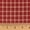 Primitive Red 7, variant on Primitive Red 5 Mini Buffalo Plaid Homespun Cotton Fabric - Sold by the Yard - JCS Fabric
