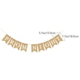 thumbnail image 2 of 1pc PROM NIGHT Wedding Banner Dovetail Linen Wedding Banner (Assorted Color), 2 of 9