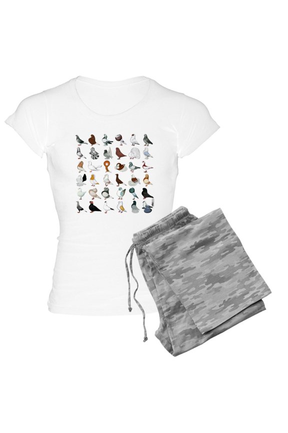 - 36 Pigeon Breeds - Women's Light Pajamas