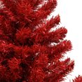 thumbnail image 3 of National Tree Company 4' Full Unlit Christmas Holiday Tree, Red, 3 of 7