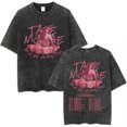 thumbnail image 3 of Camiseta de Tate mcae Greedy Album Tour Merch para hombre y mujer, camisa de manga corta lavada Vintage a la moda, camisetas de gran tamaño 100% de algodón, 3 of 5