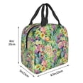 thumbnail image 3 of Easygdp Watercolor Blooming Cactus Bolsa Térmica Premium - Tela Oxford Impermeable, Gran Capacidad, Bolsillo Frontal, Unisex para Trabajo, Escuela, Actividades al Aire Libre y Picnics, 3 of 8