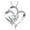 Multicolor Size T9, variant on Birthstone Necklace for Women, EDHITNR Elegant Heart Pendant Daughter Gift, Alloy Adjustable Chain Birthday Jewelry for Mom Grandma Teens with Crystal Symbol