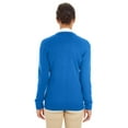 thumbnail image 2 of Harriton Ladies' Pilblocâ„¢ V-Neck Button Cardigan Sweater, 2 of 2