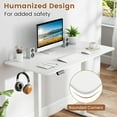 thumbnail image 6 of Costway 48” x 24” Whole Piece Table Top with Safe Rounded Corners for Home Office Desk DIY White, 6 of 9