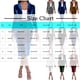thumbnail image 3 of Karight Velvet Business Skirt Suit Set for Womens 2 Piece Office Work Outfit Collarless Blazer Pencil Skirt Two Pieces Sets, 3 of 5