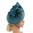 thumbnail image 5 of Elegant Wedding Headgear Hat in Natural Party Hairpieces Fashion Headwear Accessory for Picnics and Beach Outings, 5 of 9