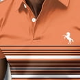 thumbnail image 5 of COSFO Short Sleeve Polo Shirts for Men Mesh Summer Striped Graphic Tees Pullover Slim Fit Performance Moisture Wicking Collared Tops, 5 of 6