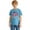 Light Blue, variant on Gaexia 100 Days of T Shirts Size 10-12 Crewneck T-Shirt Short Sleeve Cotton Tee Tops Baggy Girls Back To School Clothes Casual Girl Clothes Outifit