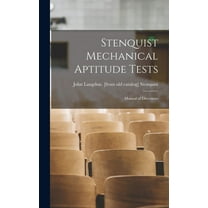 Stenquist Mechanical Aptitude Tests; Manual of Directions (Hardcover)