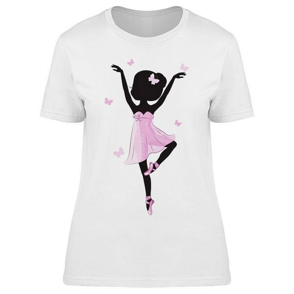 Small Ballerina T-Shirt Women -Image by Shutterstock, Female Large