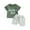 Green, variant on Toddler Baby Boy Clothes 6M 12M 18M 24M 3Y Mamas Boy Short Sleeve T-Shirt Tops Drawstring Shorts Sets 2Pcs Infant Casual Outfits