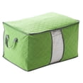 thumbnail image 4 of Foldable Storage Bag Organizer Clothing Blanket Quilt Closet Cabin Sweater Organizer Storage Box Pouches Organizer Container, 4 of 5