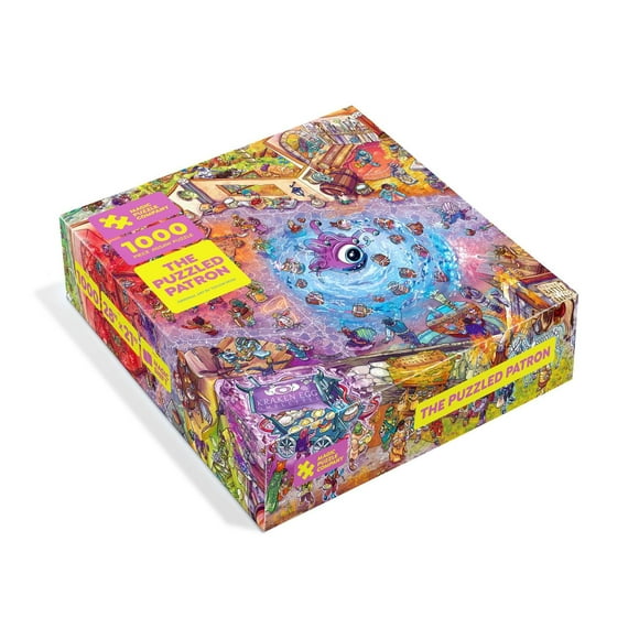 The Puzzled Patron • Puzzle de 1 000 pièces de The Magic Puzzle Company • Série 3