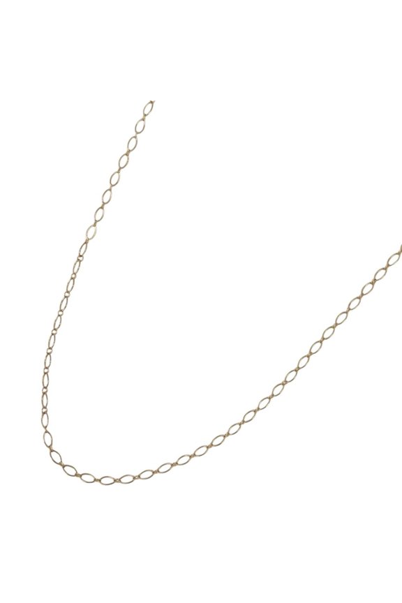 Pre-Owned Tiffany & Co. Oval Link Chain Long Necklace, AG925 Silver, Women's