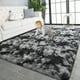 thumbnail image 1 of Alfombra TWINNIS, 244 x 305 cm, mullida, para interiores, color negro y gris, 1 of 9