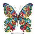 thumbnail image 1 of Mariposa Formada Especial Acrílico Los Equipos Del Ornamento La Pintura Diamante Sobremesa, 1 of 9