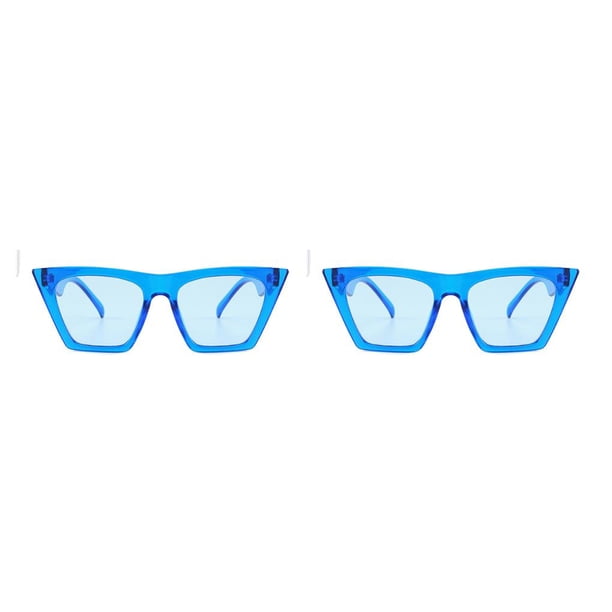 Jumpingount Gafas de sol, lentes transparentes clásicos, suministros a juego, gafas Unisex, gafas de sol elegantes para mujer, para adultos, mujeres y Type1 NO1 Jumpingount CBP347732