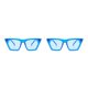 thumbnail image 1 of Jumpingount Gafas de sol, lentes transparentes clásicos, suministros a juego, gafas Unisex, gafas de sol elegantes para mujer, para adultos, mujeres y Type1 NO1 Jumpingount CBP347732, 1 of 1
