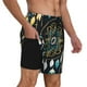 thumbnail image 2 of Fotbe Boho Dreamcatcher Traje de Baño para Hombre – Shorts de Natación de Secado Rápido con Forro y Bolsillos-Large, 2 of 6