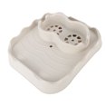 thumbnail image 1 of Plateau de Table de Bain, Plateau de Table de Spa, Pince pour Bouteilles de Piscine Spa Baignoire, Caddy Antidérapant Réglable pour 2 Boissons et Collations pour Spa Gonflable Intérieur Extérieur, 1 of 7