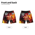 thumbnail image 2 of Boys Wres-Tler W-W,E Beach Shorts Swim Trunks Swim Shorts Quick Dry Pool Suit Swimwear For Kids Youth, 2 of 8