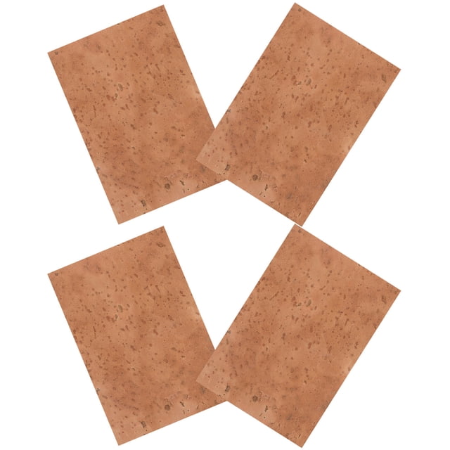 SOPOTUTU 4Pcs Universal Saxophone Neck Cork Sheets Replacement for Alto Soprano Tenor with Cork Material