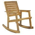 thumbnail image 2 of Safavieh Alexei Indoor/Outdoor Acacia Rocking Chair, 2 of 6