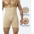 thumbnail image 2 of MANIFIQUE Men Boxer Shorts Underwear Shapewear Tummy Control Shorts Slimming Body Shaper, 2 of 6