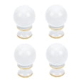 thumbnail image 4 of UPGRATOR 4 Pcs Décoration de Lampe en Alliage d'Aluminium Blanc pour Lampe de Table Rétro Bar, 4 of 8