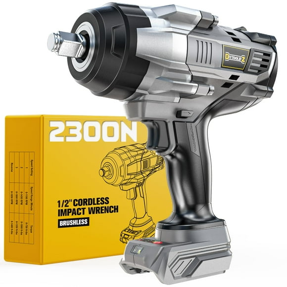 Llave de impacto inalámbrica DIYToolifz 1/2 1700 FT-Lbs 20 V DeWalt