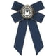 thumbnail image 1 of INSPIRE CHIC Broche de cinta para mujeres Pajarita elegante con strass para uniforme vestido azul marino, 1 of 5