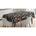 thumbnail image 1 of Forest Tablecloth, Cute Baby Bunnies Foxes with Glasses Botanical Garden Blooms Forest Friends Theme, Rectangular Table Cover for Dining Room Kitchen, 60 X 90 Inches, Multicolor, by Ambesonne, 1 of 3