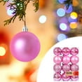 thumbnail image 3 of Nilvkv Christmas Balls Set 4CM/24PCS Durable and Shatterproof with 3 Styles(Shiny, Matte and Glitter),Christmas Tree Balls, Christmas Decorations, 3 of 6