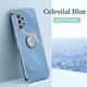 thumbnail image 1 of Funda de teléfono con soporte de anillo cuadrado chapado para Samsung Galaxy A32 A52 A72 A53 A22 4G 5G A 72 52 32 2021, funda de silicona de lujo con soporte Tan Jianjun unisex, 1 of 2